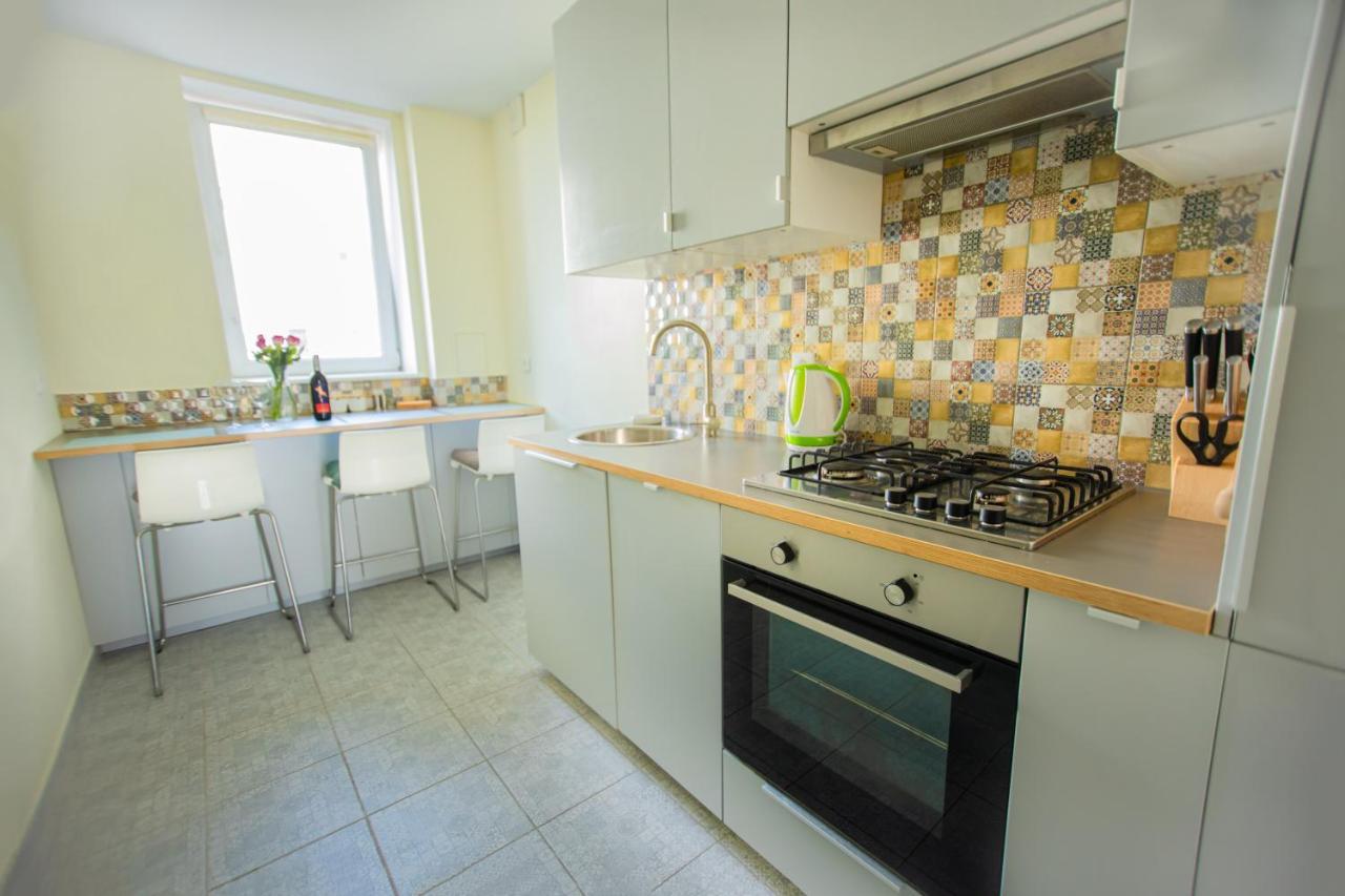 Large Flat. Great View. City Center. Warsaw Exterior photo