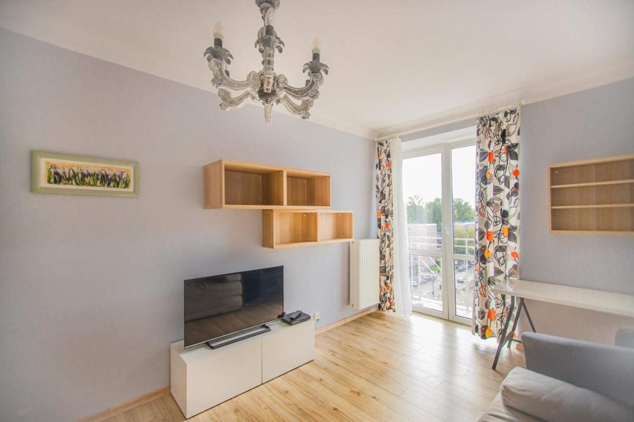 Large Flat. Great View. City Center. Warsaw Exterior photo